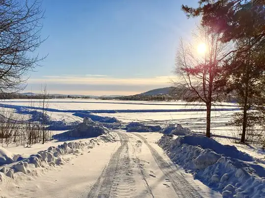 Isbana för Epatraktorer Tallviksavan Överkalix