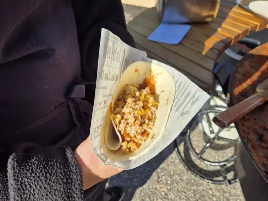 Utelunch på skolan under Beredskapsveckan 2025: image