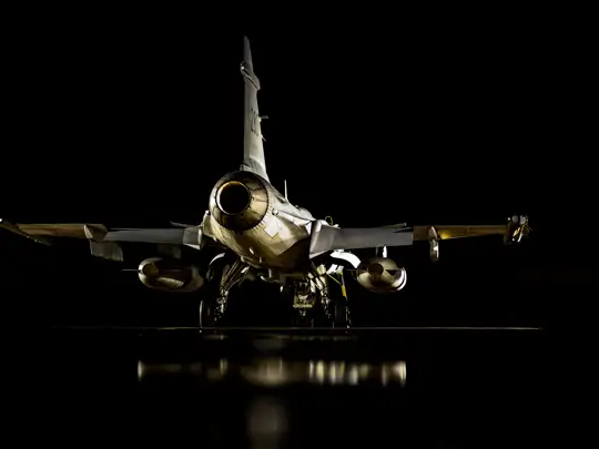 Mörkerflygning med Jas 39 Gripen: image