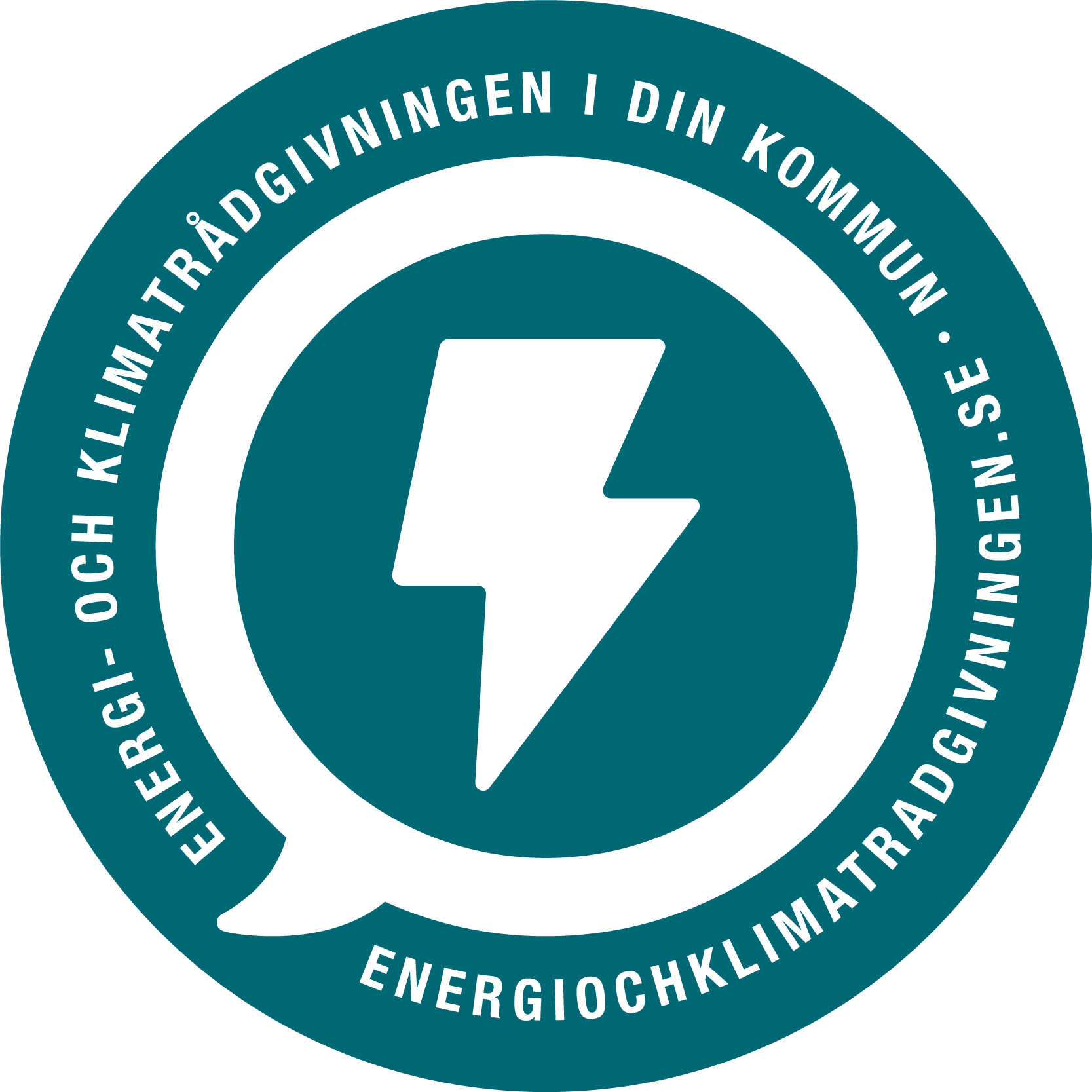 Logga för energi- och klimatrådgivning.