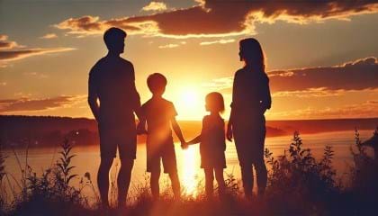 AI Bild Familj