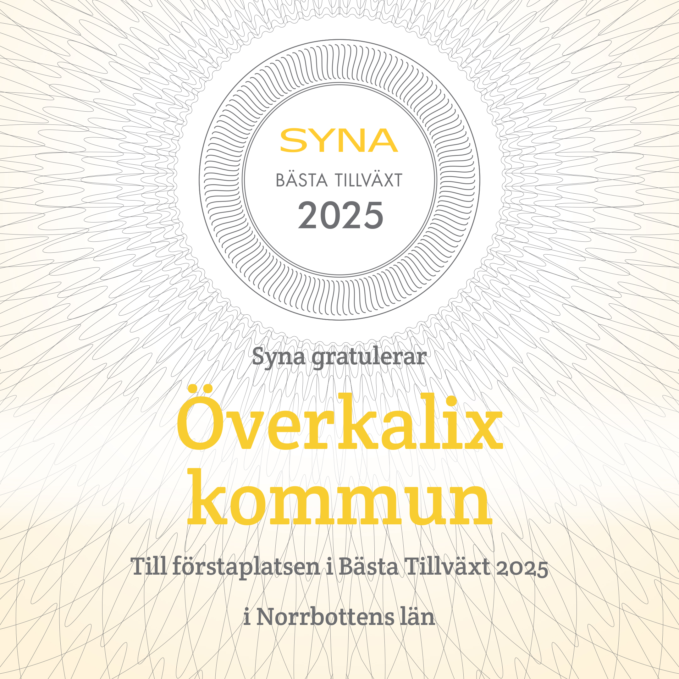 Överkalix bästa näringslivskommunen i Norrbotten: image